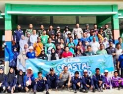 Bulan K3 Nasional, PT Buma Geo Aje Gelar Aksi Bersih Pantai dan Tanam Pohon