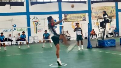 Tim Sepak Takraw Tanah Bumbu Tambah Poin Juara