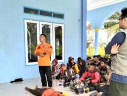 Siswa Pramuka Dibekali Ilmu Kebencanaan BPBD Tanbu