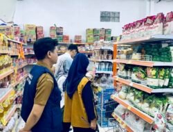 DKUMP2 Tanbu  Lakukan Pengawasan Keamanan Produk Retail Modern dan UMKM