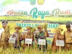 Panen Raya Padi, Bupati Zairullah Optimis Tanah Bumbu Mampu Jadi Pemasok Pangan IKN